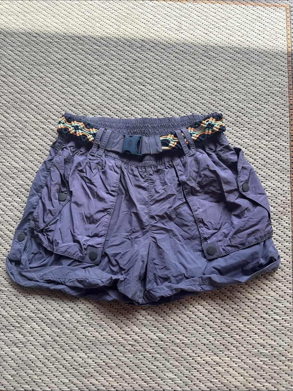 Free People Free Movement Belted Shorts